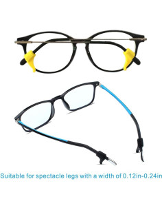 Gafas Antideslizantes KECHIO 12 Piezas Soporte Silicona 2