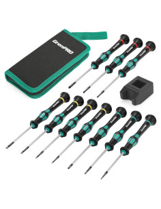 Juego de Destornilladores GRENPRO 10 Piezas Magnéticos