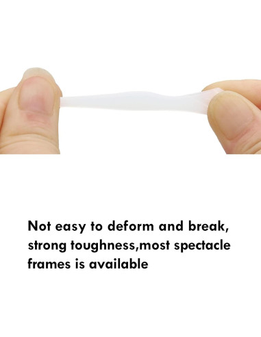 20 Pares Sujetadores Gafas Silicona TUOPUSIDA Antideslizantes