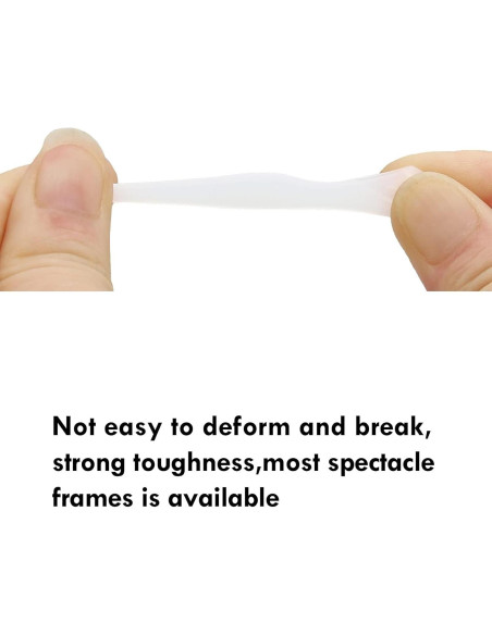 20 Pares Sujetadores Gafas Silicona TUOPUSIDA Antideslizantes