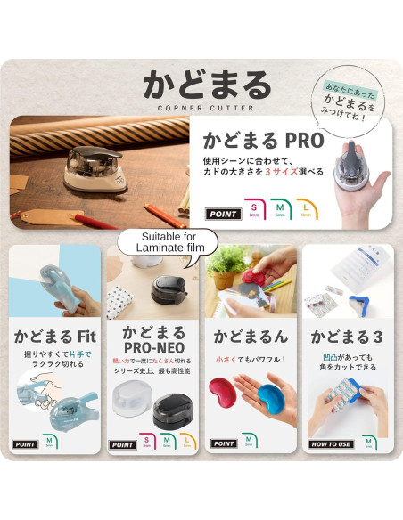 Cortador de Esquinas Kadomaru Pro Sunstar - Perfecto para Manualidades