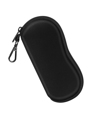 Funda de Gafas Fintie Neopreno con Mosquetón Negra 19x9cm
