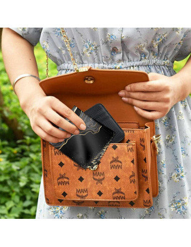 Paño de limpieza de gafas BHAHB 6 PCS microfibra mármol