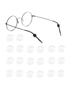 Agarraderas de Templo OPUGIT 10 Pares Silicona Transparente