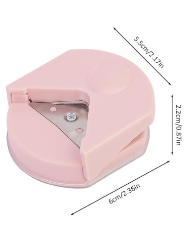 Cortador de esquinas redondeadas YuanHolumid para manualidades