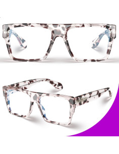 Gafas VISOONE Bloqueo Luz Azul Chunky Unisex Alba 2