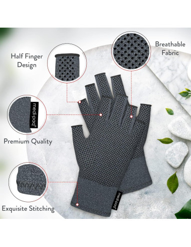 Guantes Anti-Artritis Pro Calor y Compresión 1 Par