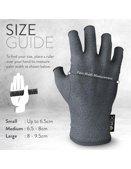 Guantes Anti-Artritis Pro Calor y Compresión 1 Par