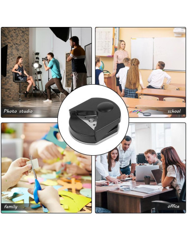 Cortador de Esquinas Redondeadas YuanHolumid para Manualidades