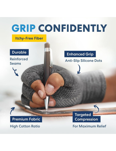 Guantes Antideslizantes Dr. Frederick para Artritis - Grande