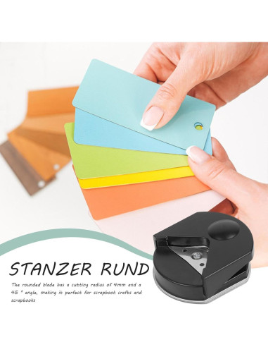 Cortador de Esquinas Redondeadas YuanHolumid para Manualidades