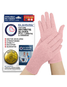 Guantes de Compresión Dr. Arthritis para Artritis - Rosa M