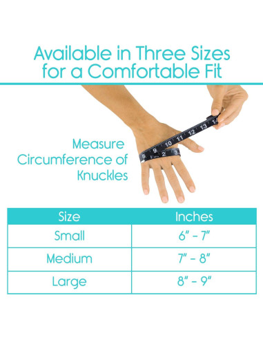 Guantes Vive para Artritis - Compresión Abiertos Grande