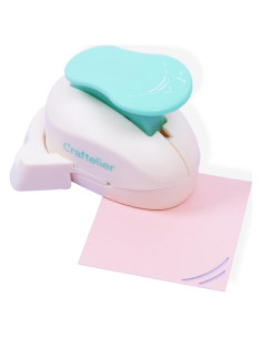 Troquelador Craftelier Croissant 25 mm para Scrapbooking