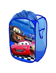 Canasta Plegable Cars Idea Nuova 54x54x46 cm Azul