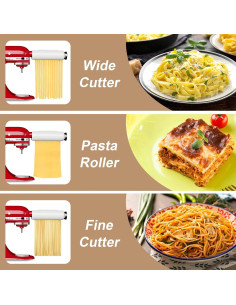 Máquina de Pasta TZCYOTO 3 en 1 para KitchenAid 2