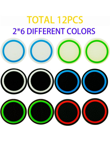 12 Tapas de Agarre Silicona CTHTBZ para PlayStation Portal