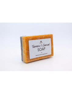 Jabón Desintoxicante de Leche de Cabra y Carbón Activado 113g 2