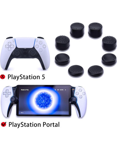 Tapas de agarre para pulgar Sunmike PS Portal 8 piezas