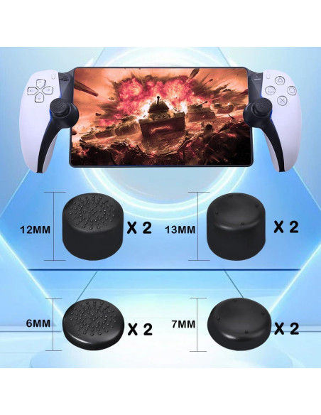 Tapas de agarre para pulgar Sunmike PS Portal 8 piezas