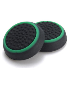 Tapa de Joystick Silicona Ambertown PS4 Xbox Verde Negro
