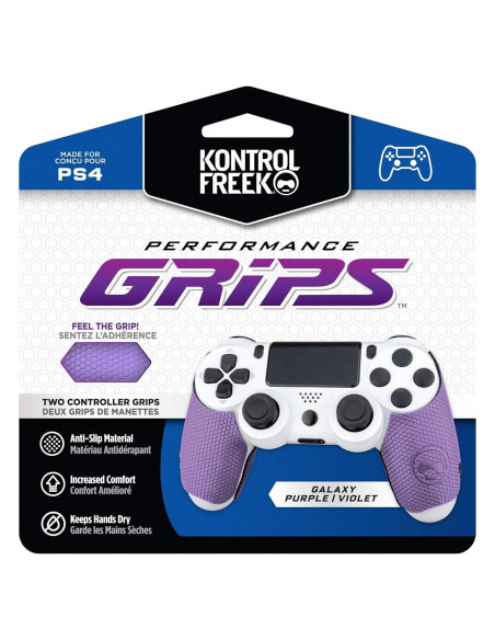 Agarres de Rendimiento KontrolFreek PS4 Púrpura Galáctica