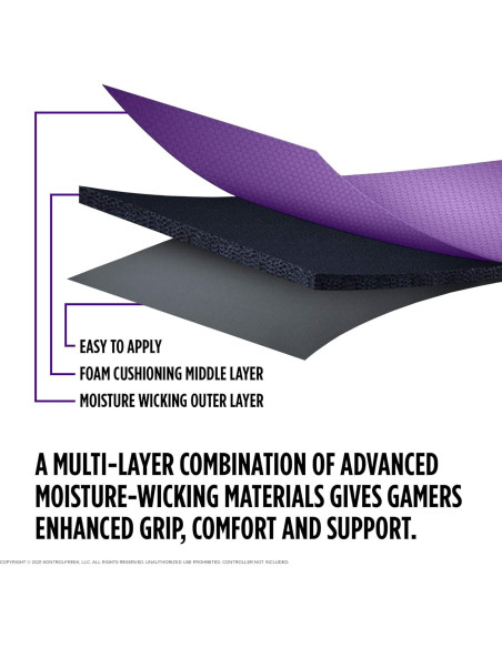 Agarres de Rendimiento KontrolFreek PS4 Púrpura Galáctica