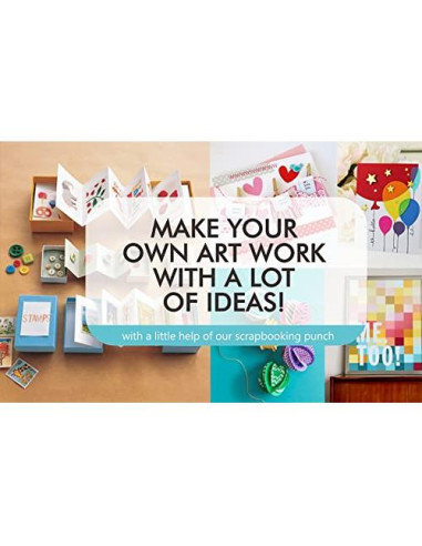 Cortador de esquinas 3 en 1 BearBoss - Azul Océano, 4mm, 7mm, 10mm