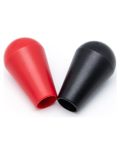 Bolas de Joystick Surf Turtle Rojo y Negro 53mm para Arcade