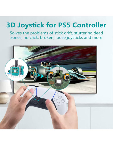 Repuestos Joysticks PS5 AOLION 51 Piezas para Controlador