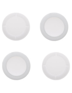 Tapa de Joystick LBTODH 4 Pcs Silicona Blanca para Switch