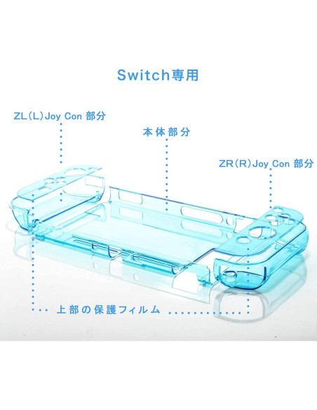 Funda Protectora FunDirect para Nintendo Switch - Azul