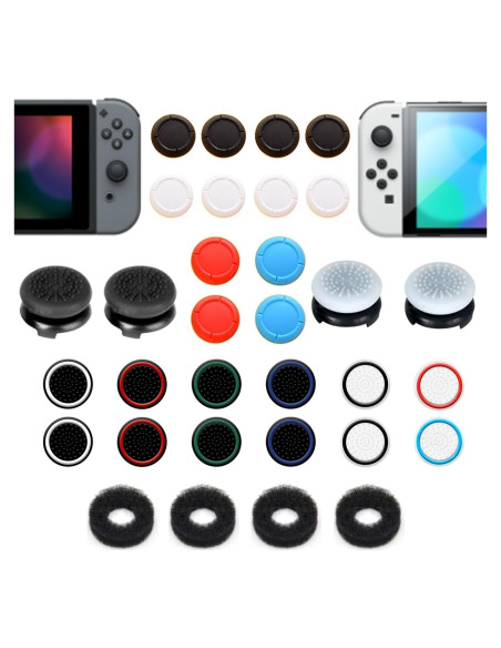 Juego de Grips para Pulgar ZHI-NYLLDJS para Nintendo Switch