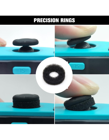 Juego de Grips para Pulgar ZHI-NYLLDJS para Nintendo Switch