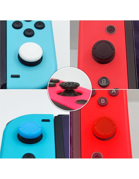 Juego de Grips para Pulgar ZHI-NYLLDJS para Nintendo Switch