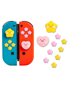 Tapas de Botones para Nintendo Switch Genérico Estrella Corazón