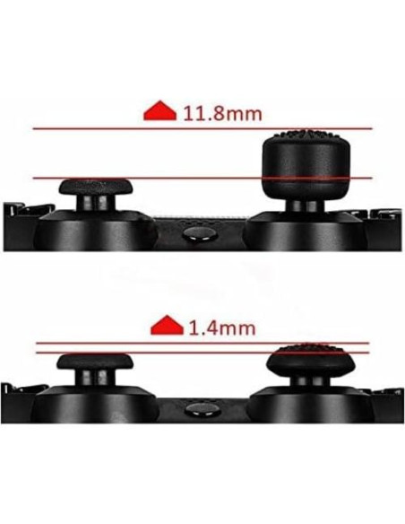 Paquete de 8 Gomas de Joystick Ambertown para Consolas