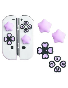 Tapones de Joystick PERFECTSIGHT para Nintendo Switch - Set Colorido