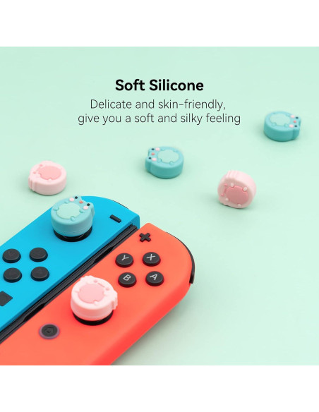 Tapas de Pulgar Silicona GeekShare Animales para Switch