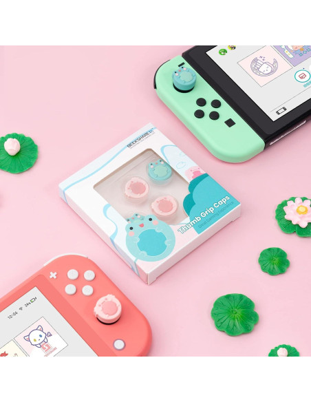 Tapas de Pulgar Silicona GeekShare Animales para Switch