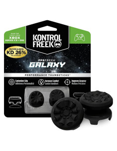 KontrolFreek FPS Freek Galaxy Negro para Xbox One/SX | 2 Thumbsticks