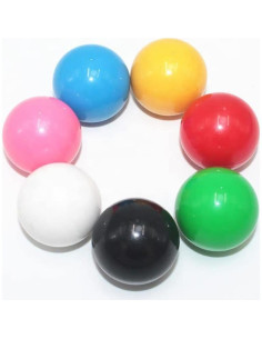 Mango Joystick GSHLLO 2 Pcs 35mm Rojo Reemplazo Arcade 2