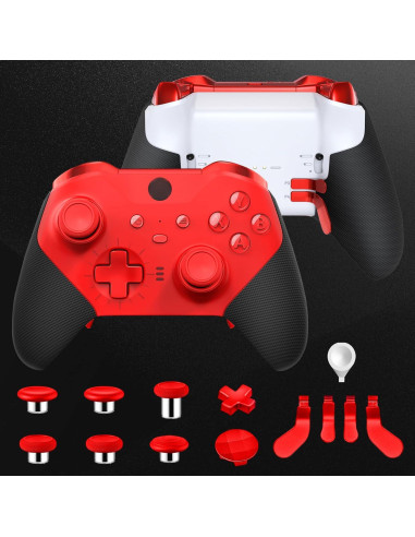 Kit de Accesorios Vanpark para Controlador Elite Xbox 2 Rojo