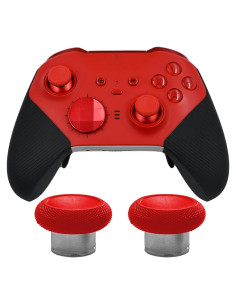 Reemplazo Thumbsticks Cortos Peixiong para Xbox Elite 2 Rojo