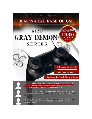 Anillos de Precisión OniAim Demonio Gris para Controladores