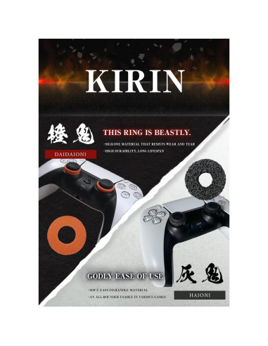 Anillos de Precisión OniAim Demonio Gris para Controladores