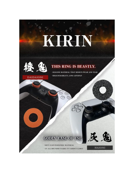 Anillos de Precisión OniAim Demonio Gris para Controladores