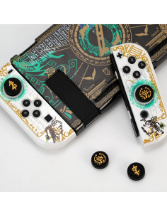 Tapones de Agarre Owngen para Nintendo Switch - Silicona Negra 2