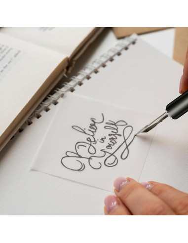 Juego de Pluma de Buceo Mozeat Lens con 10 Puntas de Caligrafía