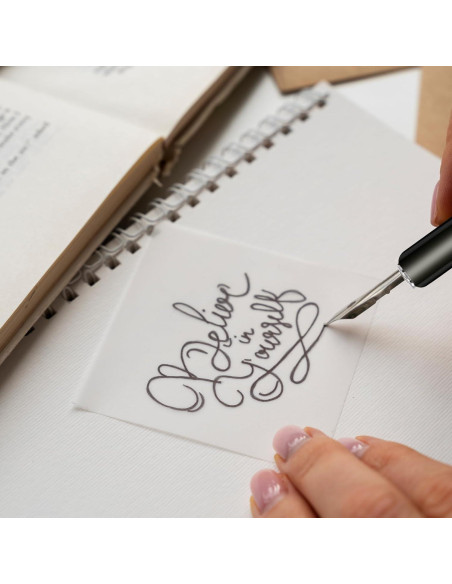 Juego de Pluma de Buceo Mozeat Lens con 10 Puntas de Caligrafía